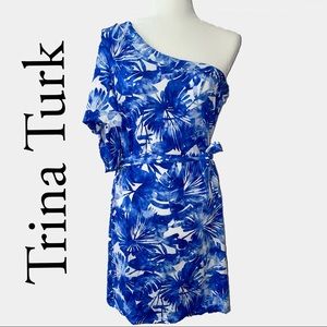 Blue & white Coverup Trina Turk size M